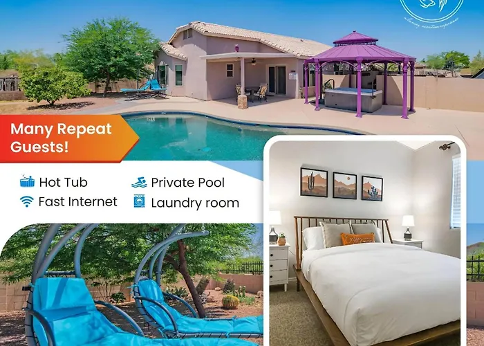 Stayshores Chic Retreat - Pool Hottubsweet Sleep Holiday home Casa Grande
